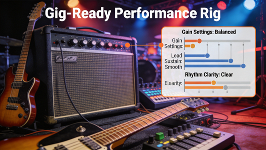 How to Dial in Balanced Amp Gain Settings for Electric Guitar: Gig-Ready Lead Sustain & Rhythm Clarity