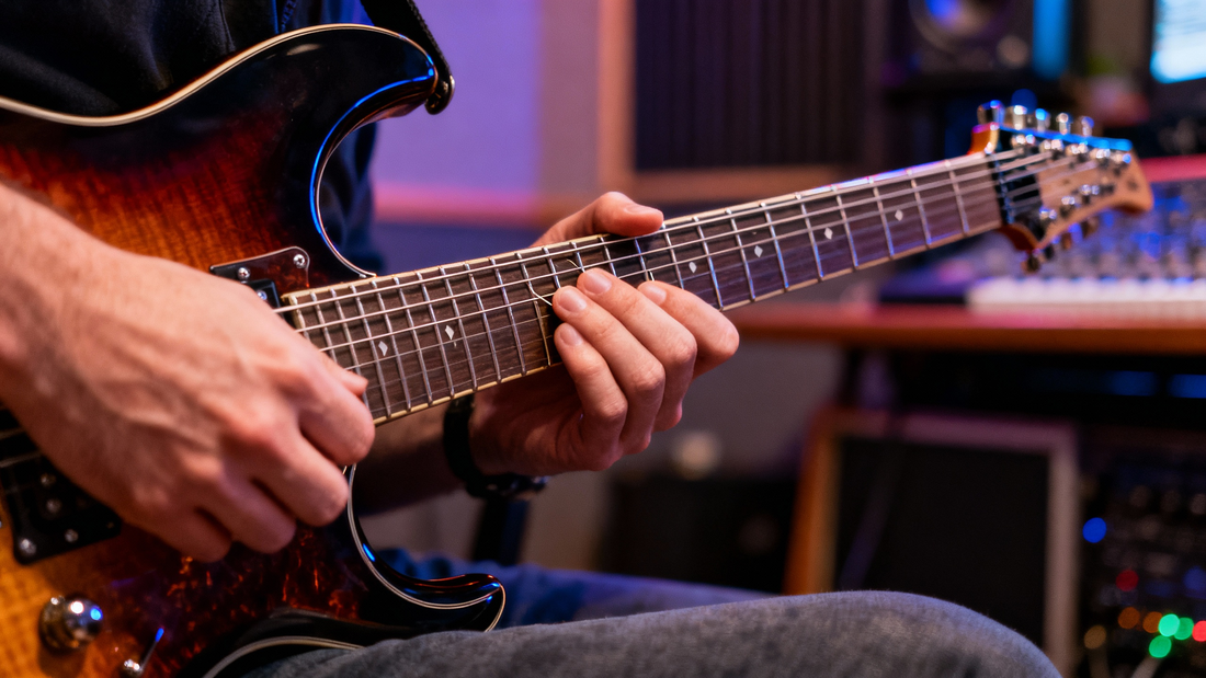 How to Improve Your Sweep Picking Technique on an Electric Guitar