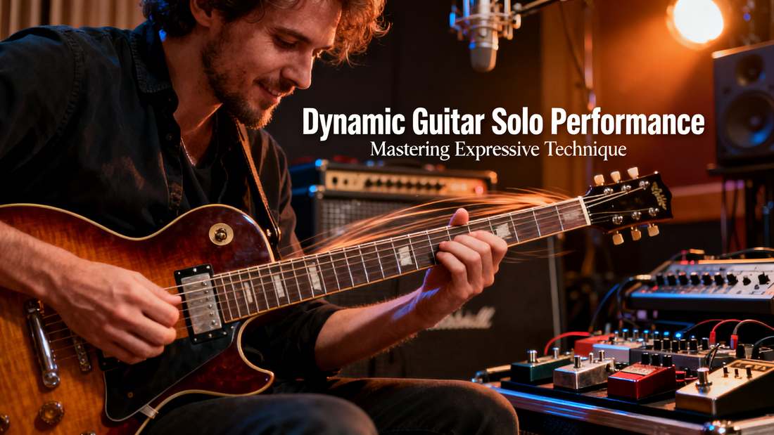 How to Add Dynamics to Your Electric Guitar Solos: Transform Static Performances with Articulation, Tone, and Expression