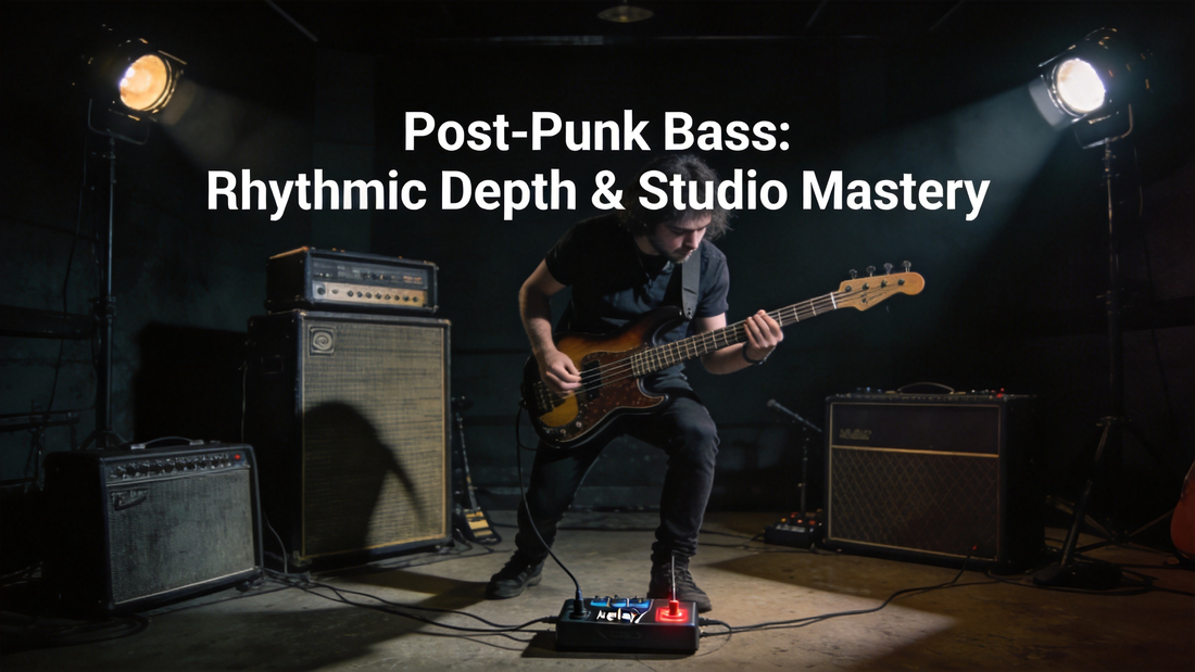 How to Use a Delay Pedal to Add Tight, Rhythmic Depth to Your Post-Punk Bass Lines