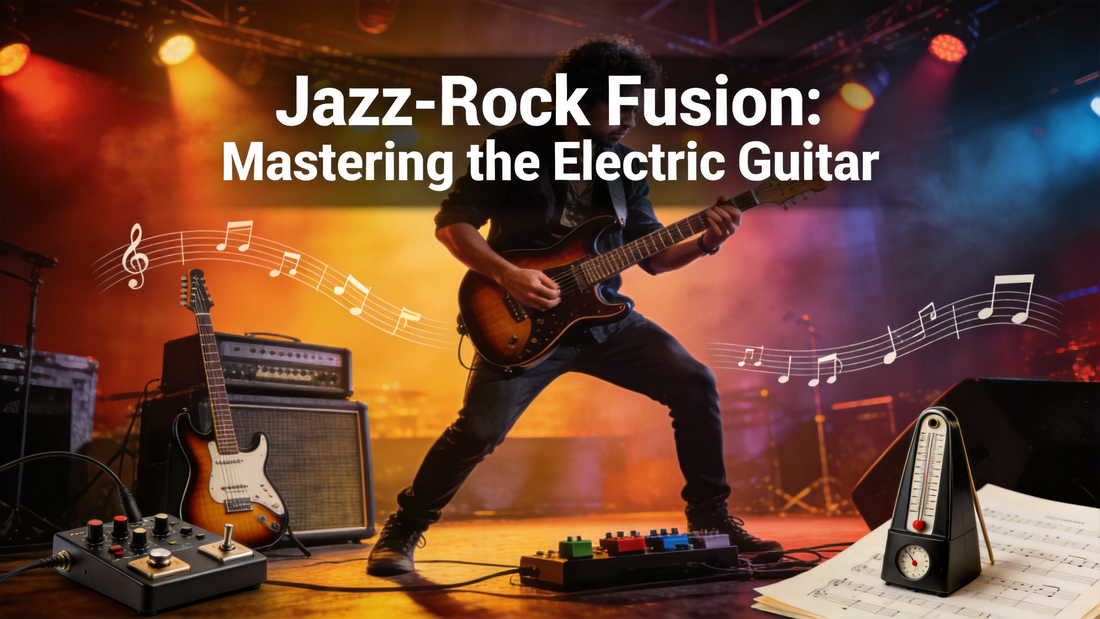 How to Blend Jazz and Rock Guitar Styles on an Electric Guitar