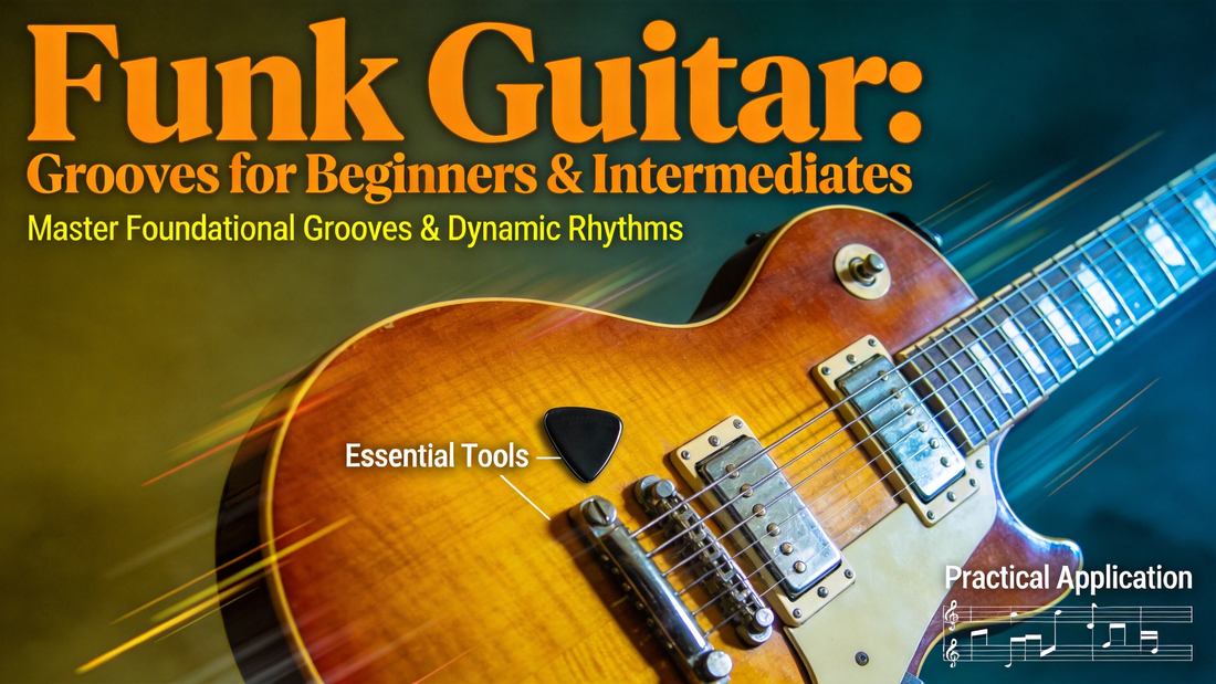 How to Create a Funk Guitar Rhythm on an Electric Guitar (For Beginners & Intermediate Players)
