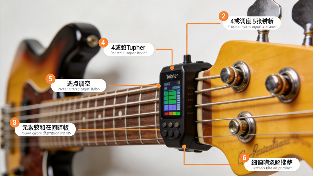 How to Tune Your Bass Guitar With a Chromatic Tuner: Step-by-Step Guide