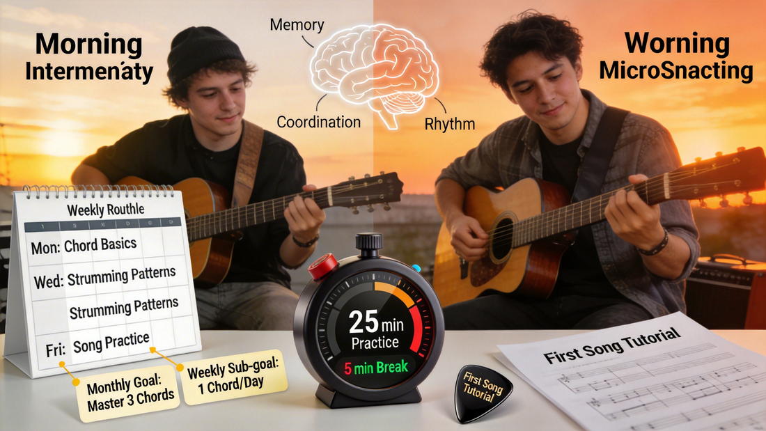 How to Practice Guitar Effectively with Limited Time: A Structured Guide