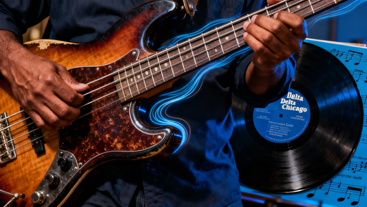 How to Create a Unique Bass Guitar Walking Line for a Blues Song