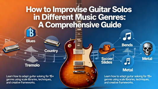 How to Improvise Guitar Solos in Different Music Genres: A Comprehensive Guide