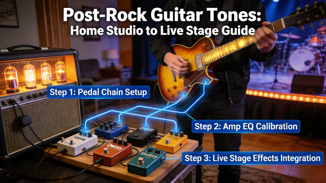 The Ultimate Guide to Post-Rock Guitar Tones on Electric Guitar: For Home Studio & Live Performance