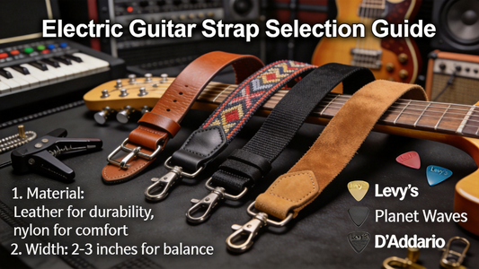 How to Select the Best Electric Guitar Strap