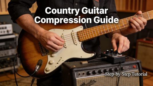 How to Use a Compressor Pedal on Electric Guitar for Clean Country Rhythm: Even Out Inconsistent Picking Dynamics Without Killing Natural Note Attack