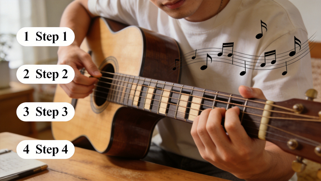 How to Develop a Unique Acoustic Guitar Strumming Pattern: Step-by-Step Guide for Beginner to Intermediate Players