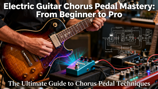 How to Use a Chorus Pedal: A Complete Guide to Crafting Lush Electric Guitar Tones