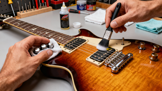 How to Clean and Polish Electric Guitar Hardware: A Complete Guide
