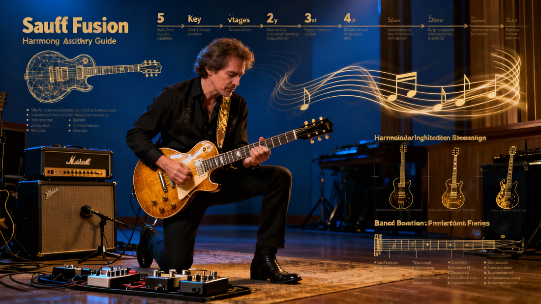 How to Craft Soulful Jazz Fusion Melodies on Electric Guitar: 5 Key Stages to Mastery