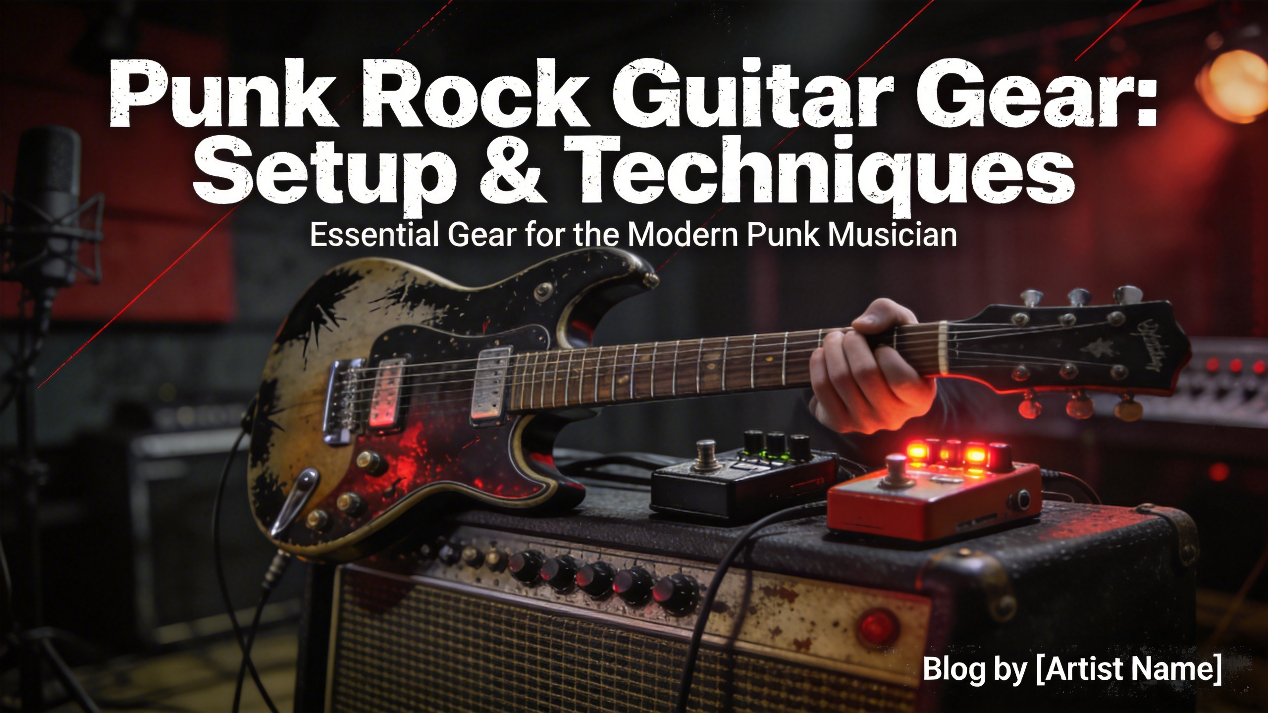 How to Create a Punk Rock Guitar Sound on an Electric Guitar: Gear, Ef ...