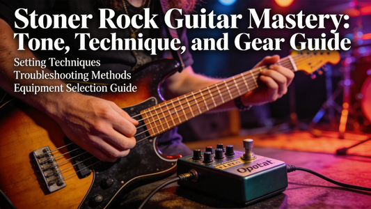 How to Use an Octave Pedal on Electric Guitar to Craft Thick, Layered Stoner Rock Lead Tones Without Muddying Your Core Notes