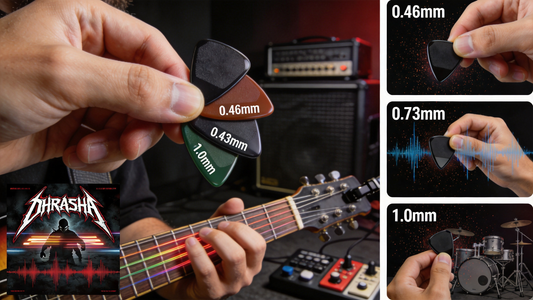 The Ultimate Guide to Selecting the Right Electric Guitar Pick Thickness for Precise Thrash Metal Rhythm Riffs and Alternate Picking Without Sacrificing Speed