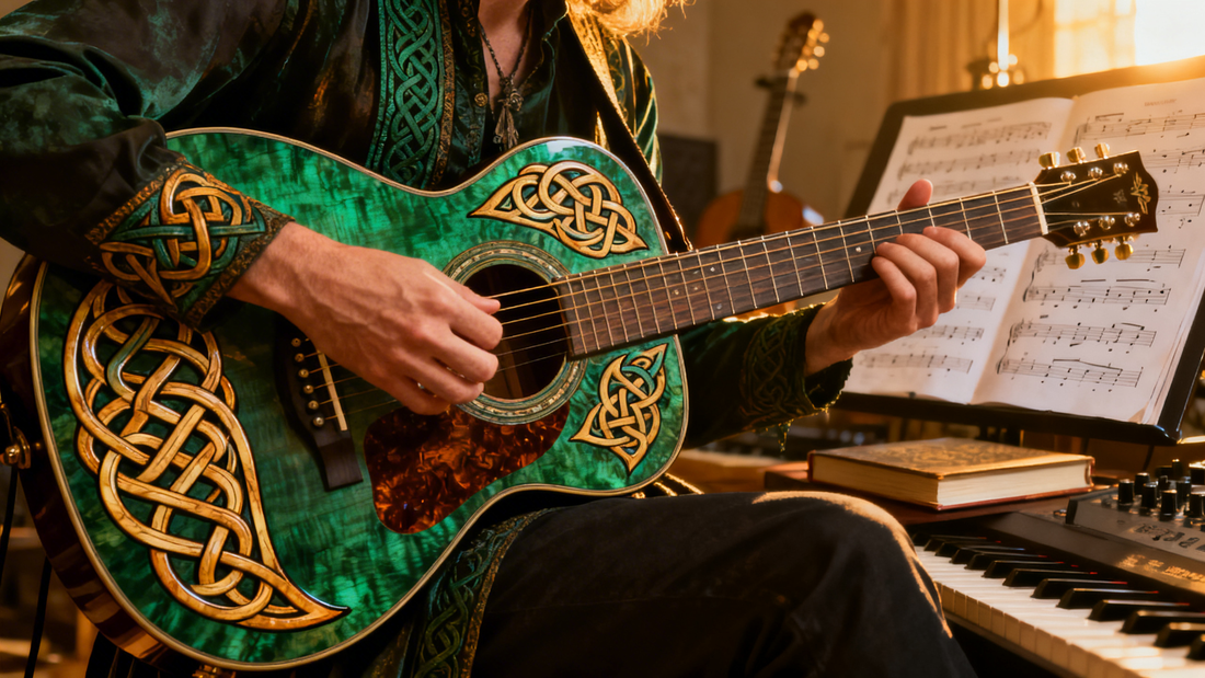 How to Create a Celtic-Inspired Guitar Melody on an Electric Guitar: Detailed Framework