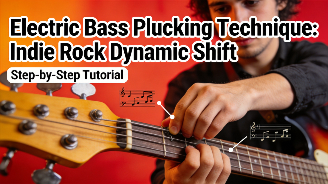 How to Master Electric Bass Plucking Hand Pressure for Indie Rock Dynamic Shifts