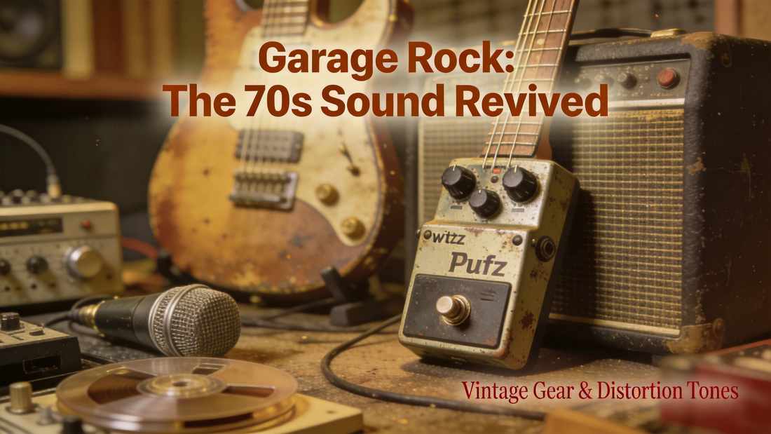 How to Craft Gritty Vintage Garage Rock Lead Guitar Tones With a Fuzz Pedal