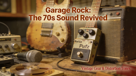 How to Craft Gritty Vintage Garage Rock Lead Guitar Tones With a Fuzz Pedal