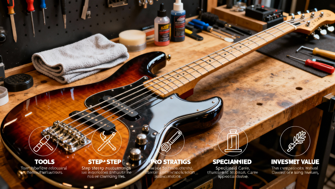 How to Clean and Maintain Your Bass Guitar for Longevity