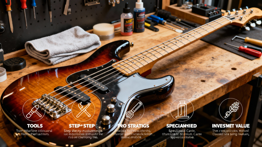 How to Clean and Maintain Your Bass Guitar for Longevity