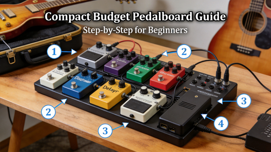 How to Build a Compact Budget Electric Guitar Pedalboard for Small Gigs & Practice Without Sacrificing Core Effects (For Beginner & Hobbyist Guitarists)
