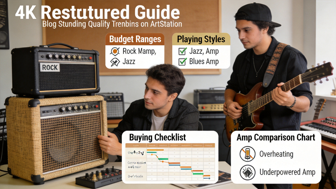 How to Choose the Right Electric Guitar Amplifier: Match Your Genre, Budget & Playing Style