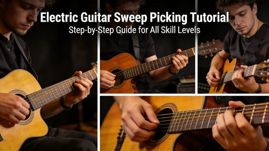 The Complete Step-by-Step Guide to Mastering Electric Guitar Sweep Picking: For Beginners to Advanced Players