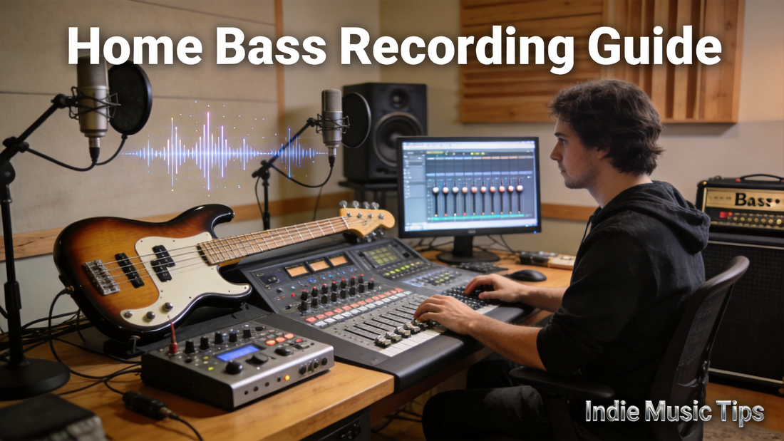 How to Record Crisp, Well-Defined Electric Bass Tracks for Home Studio Setups On a Budget