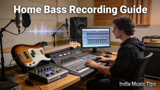 How to Record Crisp, Well-Defined Electric Bass Tracks for Home Studio Setups On a Budget
