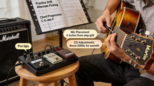 How to Dial in Authentic Folk Guitar Tone on an Electric Guitar