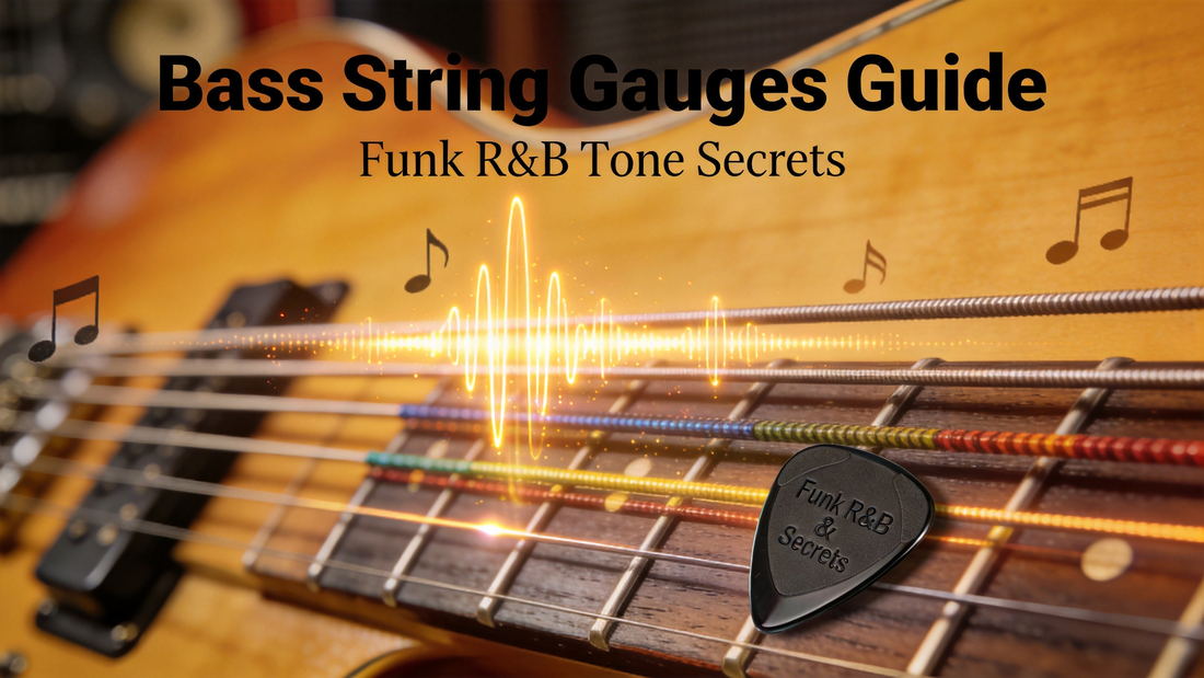How to Choose the Right Bass Guitar String Gauges for Funk & R&B: Balance Slap Clarity and Warm, Round Low-End Tone