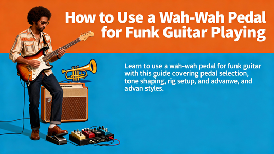 How to Use a Wah-Wah Pedal for Funk Guitar Playing