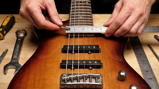 How to Adjust Electric Bass Bridge Saddle Height for Optimal Playability & String Action During Long Practice Sessions