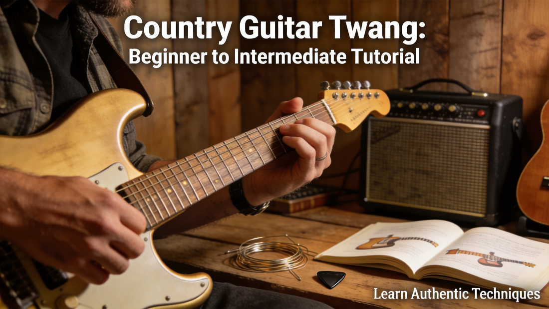 How to Create Authentic Country Guitar Twang on an Electric Guitar
