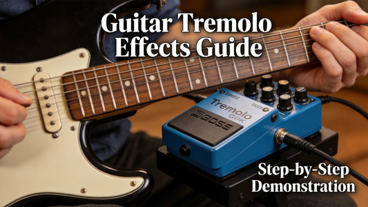 How to Use a Tremolo Pedal for Subtle Electric Guitar Effects