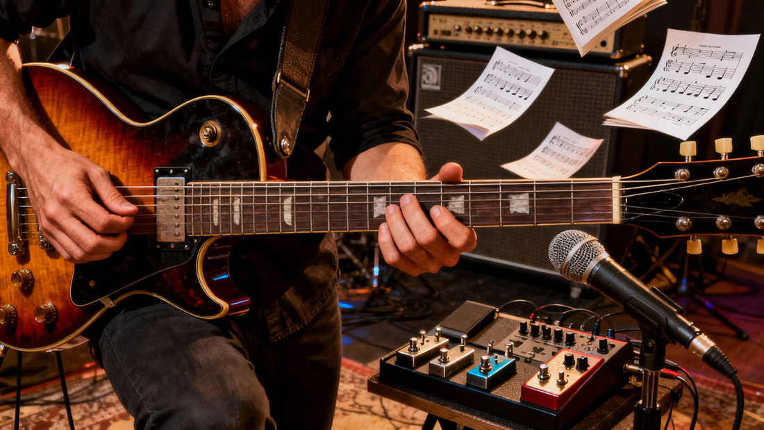 How to Create a Jazz-Rock Hybrid Rhythm on an Electric Guitar