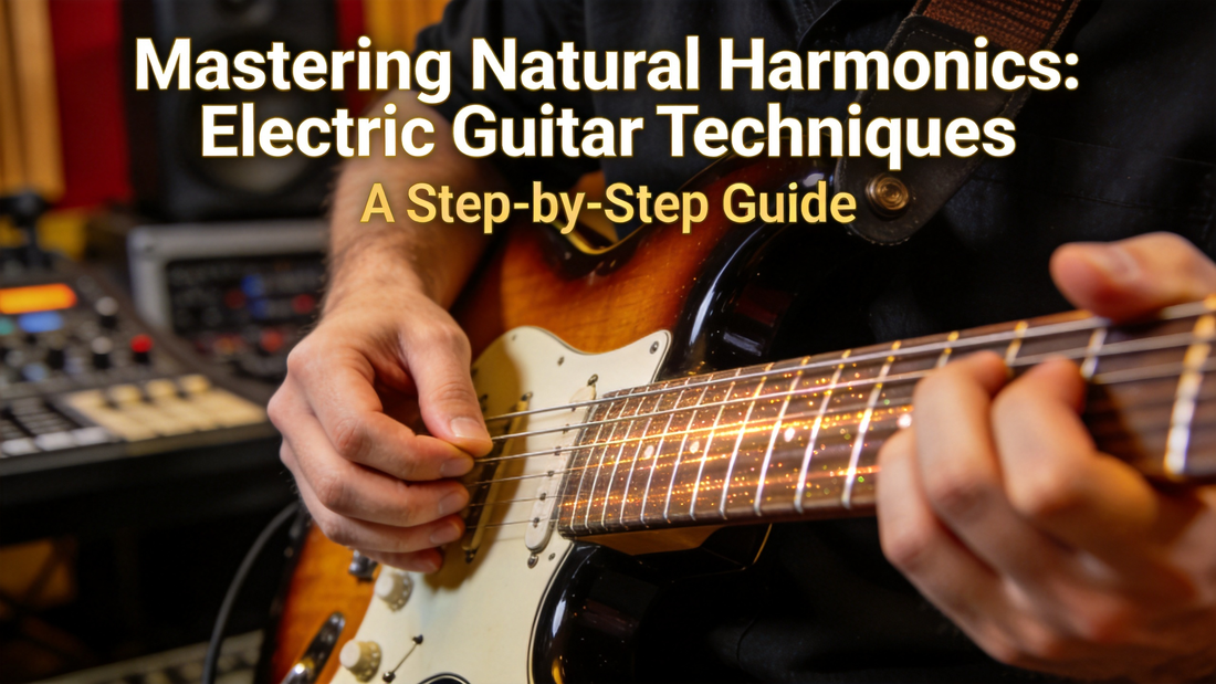 How to Practice & Incorporate Natural Harmonics Into Electric Guitar Lead Lines for Subtle, Shimmering Textural Flair