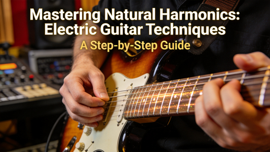 How to Practice & Incorporate Natural Harmonics Into Electric Guitar Lead Lines for Subtle, Shimmering Textural Flair