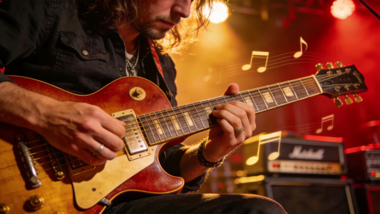 How to Develop Seamless Electric Guitar String Skipping Techniques for Progressive Rock Lead Phrases