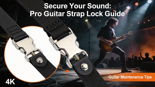 Stop Accidental Guitar Drops: The Ultimate Guide to Selecting & Maintaining Strap Locks for High-Energy Live Electric Guitar Performances