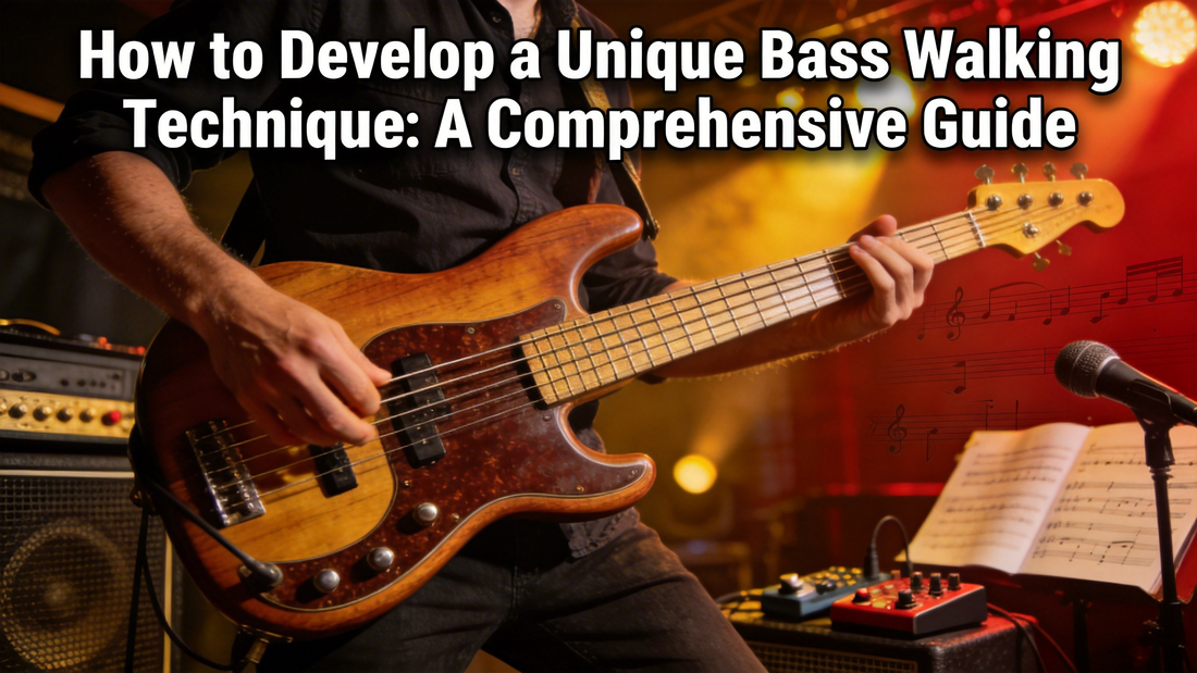 How to Develop a Unique Bass Walking Technique: A Comprehensive Guide
