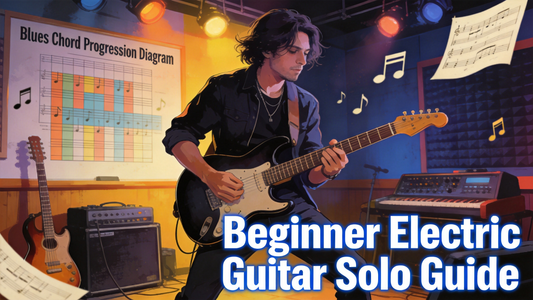 How to Improvise Electric Guitar Solos Over Blues Progressions: The Ultimate Beginner’s Guide