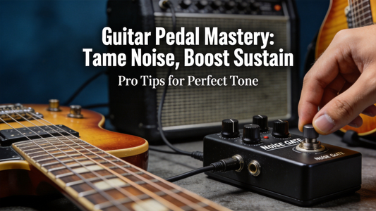 The Ultimate Guide to Noise Gate Pedals for High-Gain Electric Guitar: Eliminate Hum & String Squeal Without Killing Natural Sustain