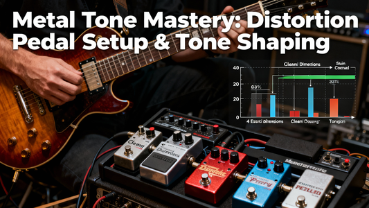 How to Use Distortion Pedals for Modern Metal: 4 Essential Dimensions to Achieve the Perfect Tone