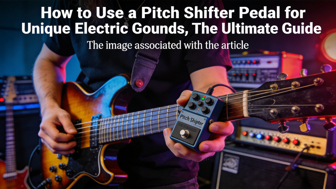 How to Use a Pitch Shifter Pedal for Unique Electric Guitar Sounds: The Ultimate Guide