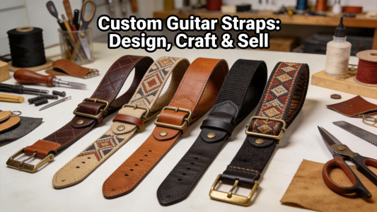 The Ultimate Guide to Designing, Making, and Selling Custom Guitar Straps