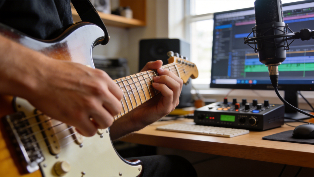 How to Record High-Quality Electric Guitar Audio at Home: A Complete Guide
