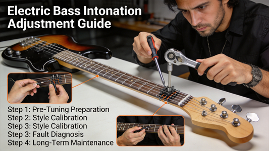 The Ultimate Guide to Adjusting Your Electric Bass’s Intonation for Consistent, Clear Note Accuracy Across All Frets (Fingerstyle & Pick Playing)